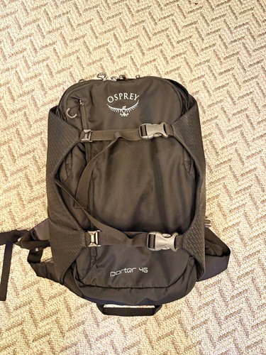 Osprey porter 46l - 46l, black