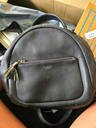 Osprey london black - black, leather