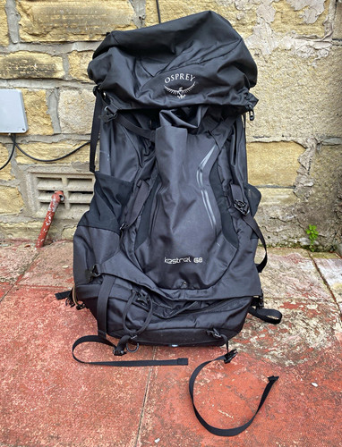 Osprey kestrel 68l black - 68l,