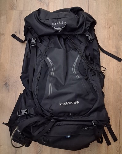 Osprey kestrel 68l black - osprey,